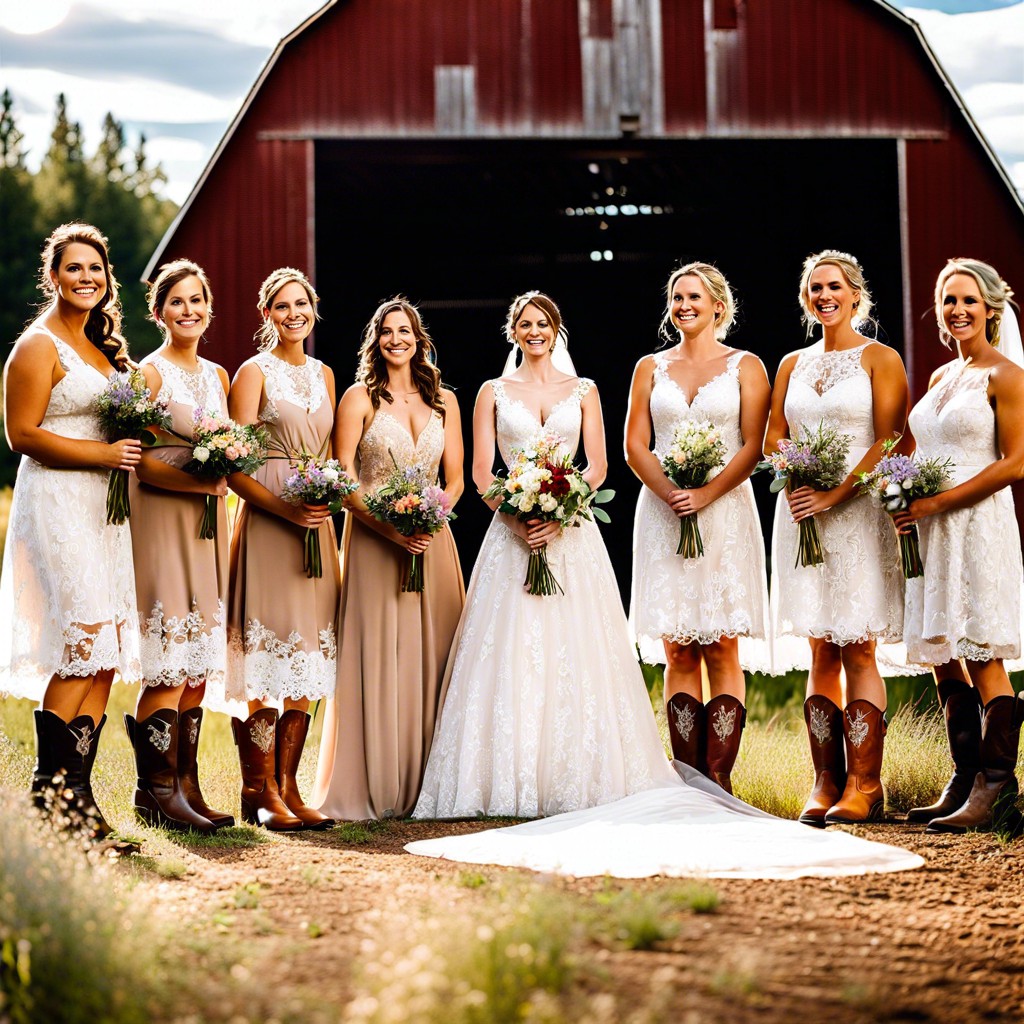 cowboy boots for bridal party