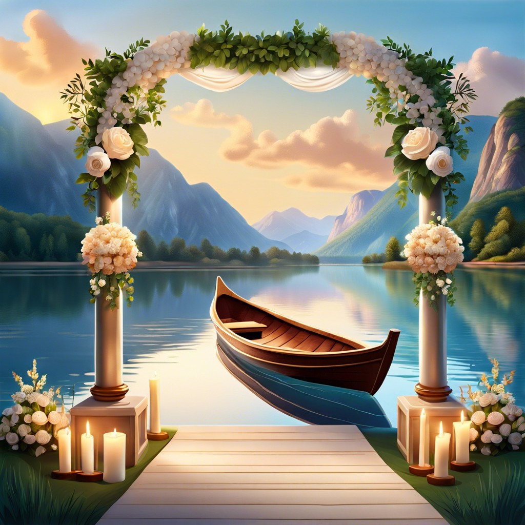 floating boat ceremony