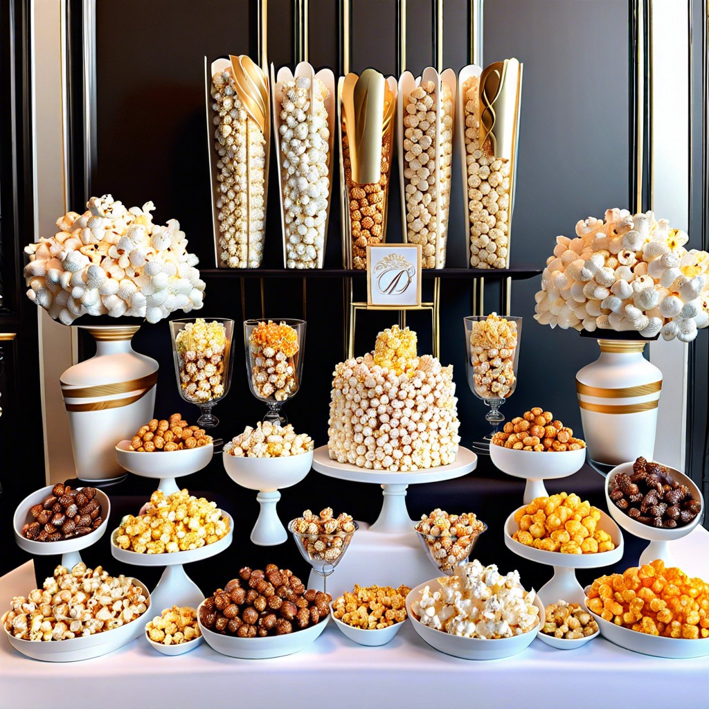 gourmet popcorn bar