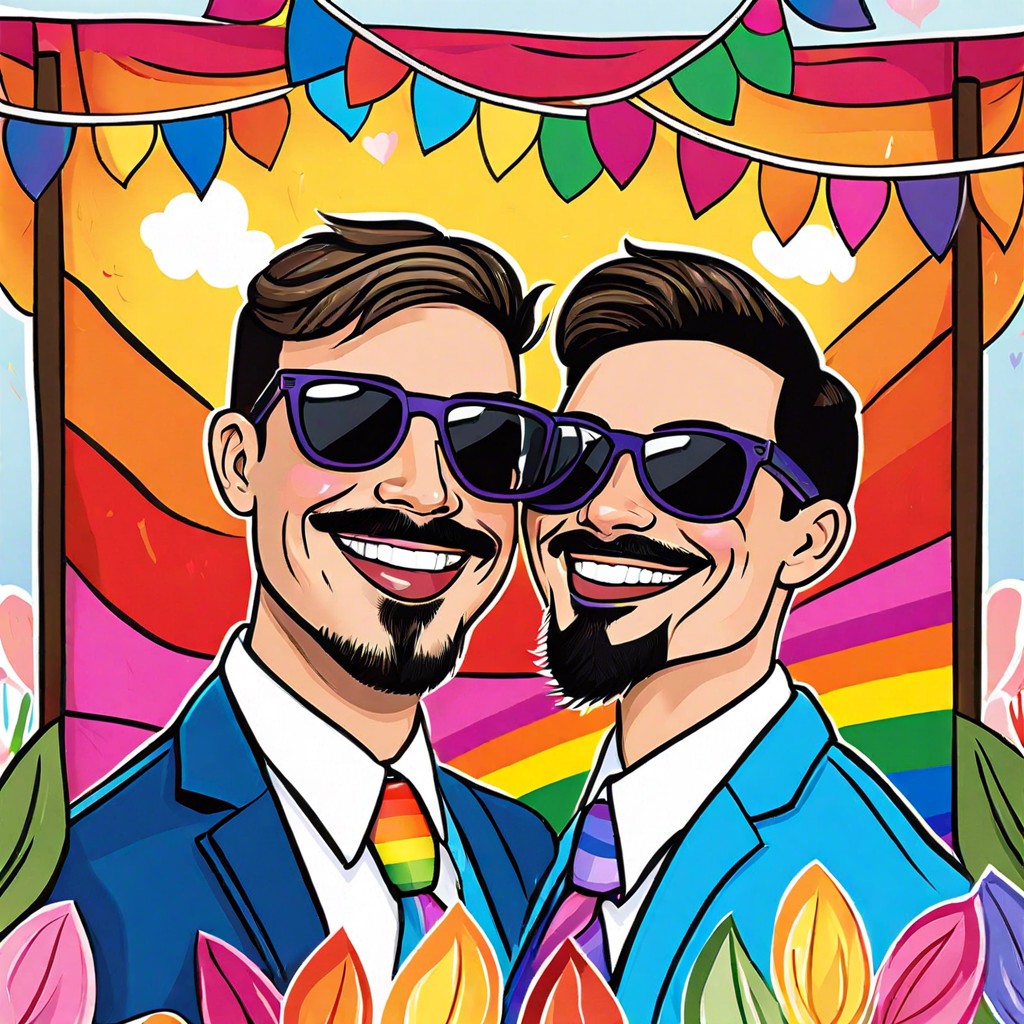 love wins photo booth