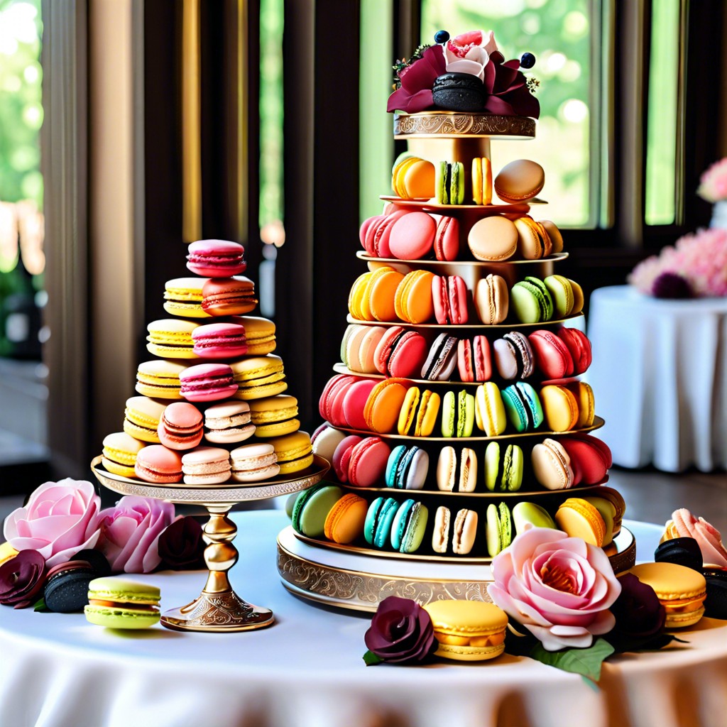 macaron tower