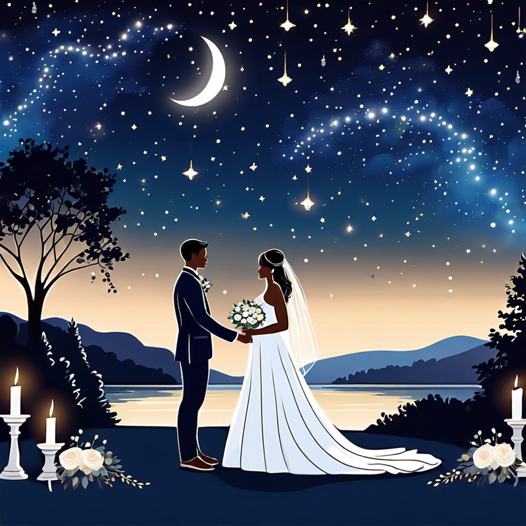 midnight ceremony under the stars