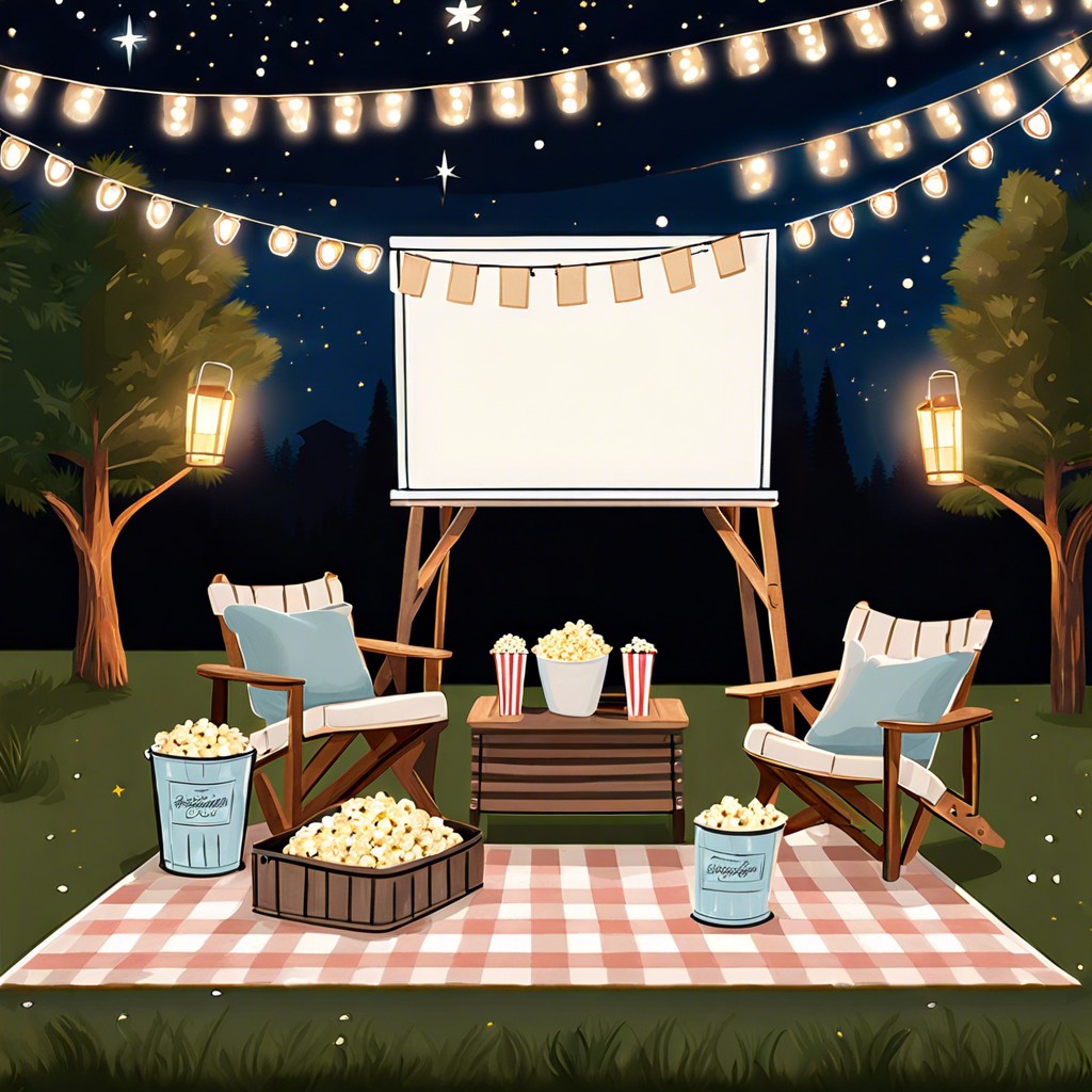 outdoor movie night