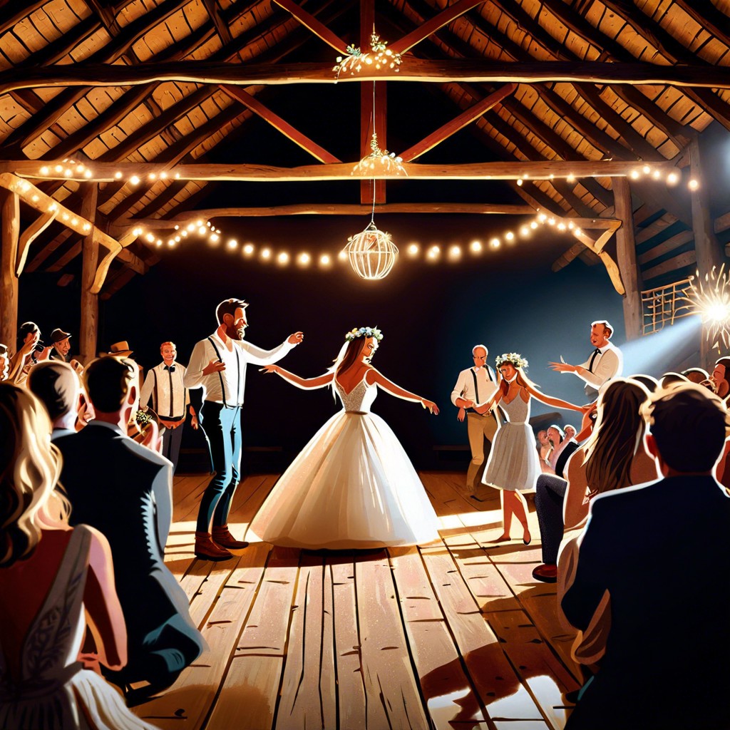 rustic barn dance party