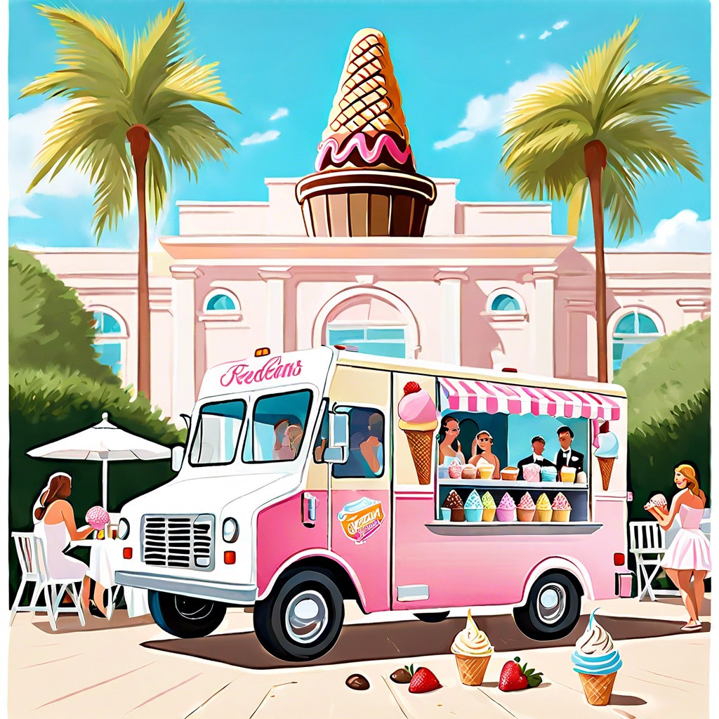 ice cream truck dessert