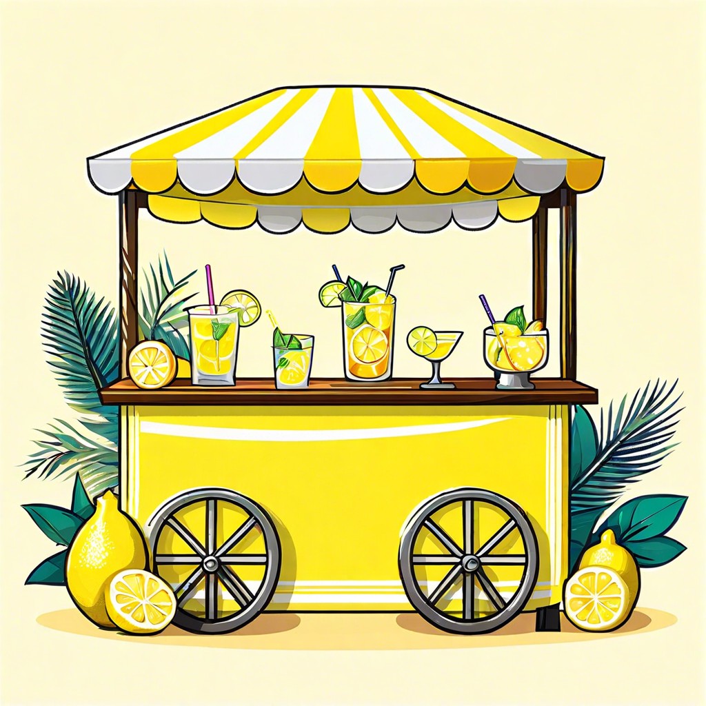 lemonade stand cocktail bar