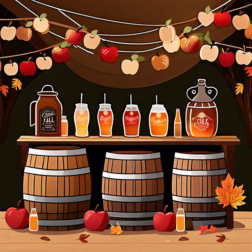 apple cider bar