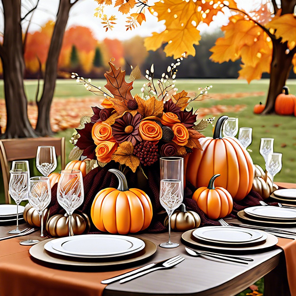 pumpkin centerpieces